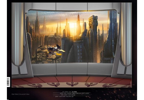 Star Wars Coruscant View