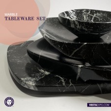 Marble Tableware Set