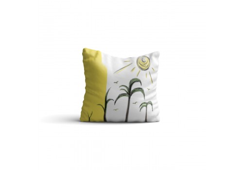 SUNNY PALMS CUSHION