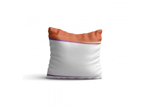 TANGARINE SCRATCHES CUSHION