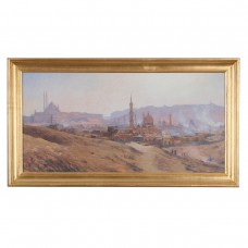 Cairo Dust and Smoke at Evening