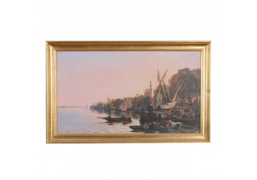 A Ferry on The Nile