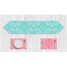 Pharaonic Mandela flower Table Set 