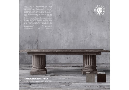 Doric dining table