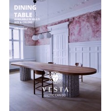 terrazzo dining table
