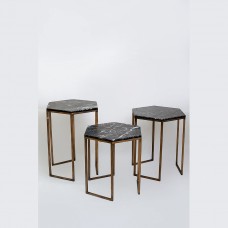 Hexagaon Coffee Side TABLES 