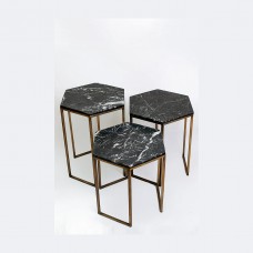 Hexagaon Coffee Side TABLES 